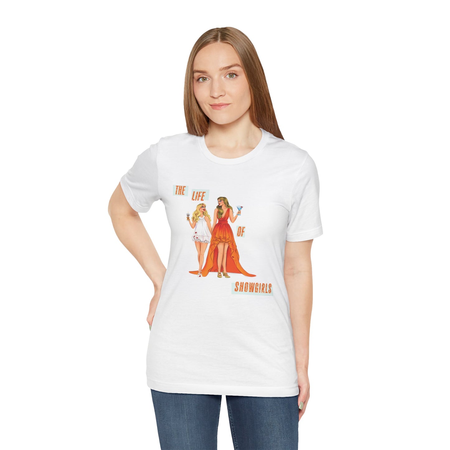 Martini Showgirls Drawing UNISEX Size Shirt