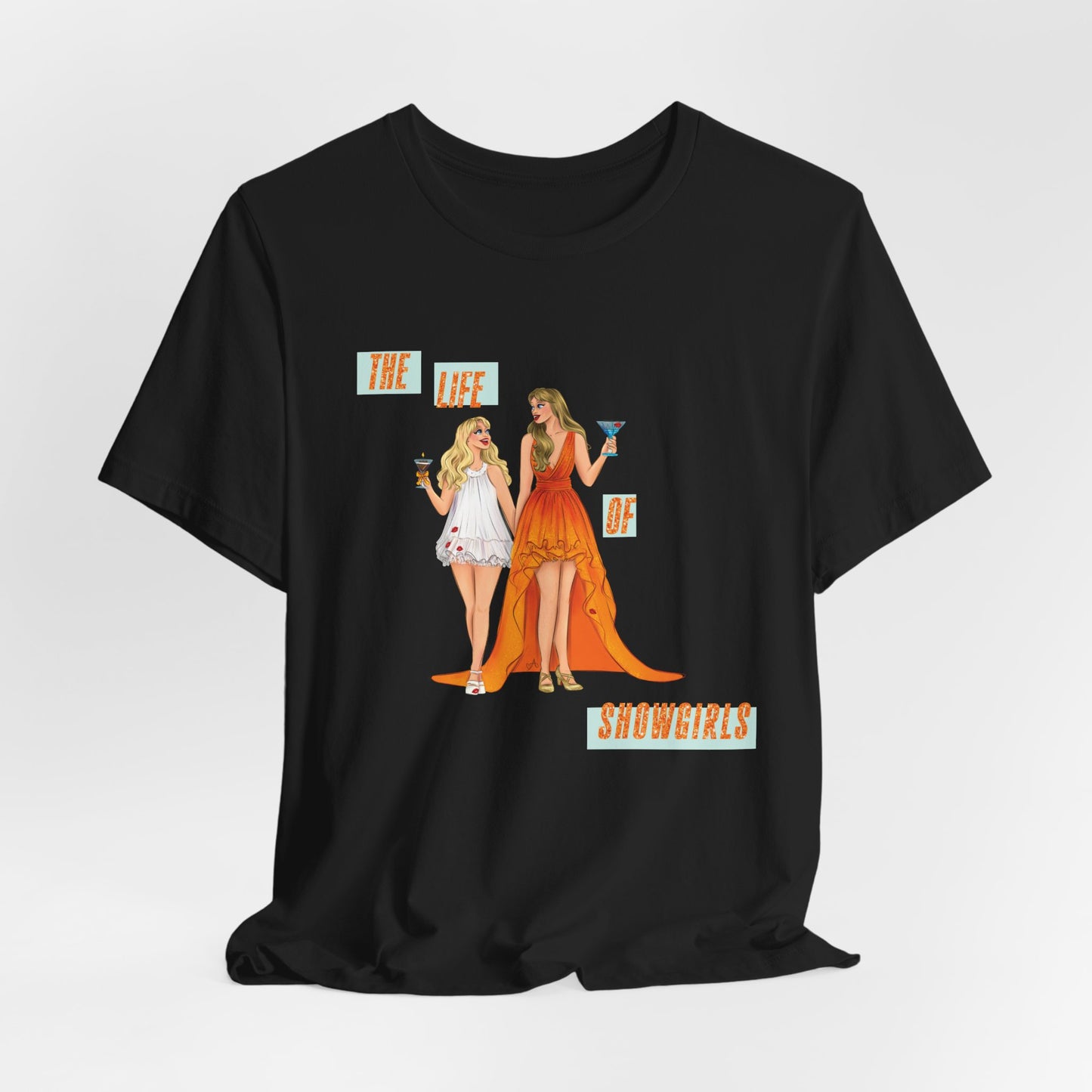 Martini Showgirls Drawing UNISEX Size Shirt
