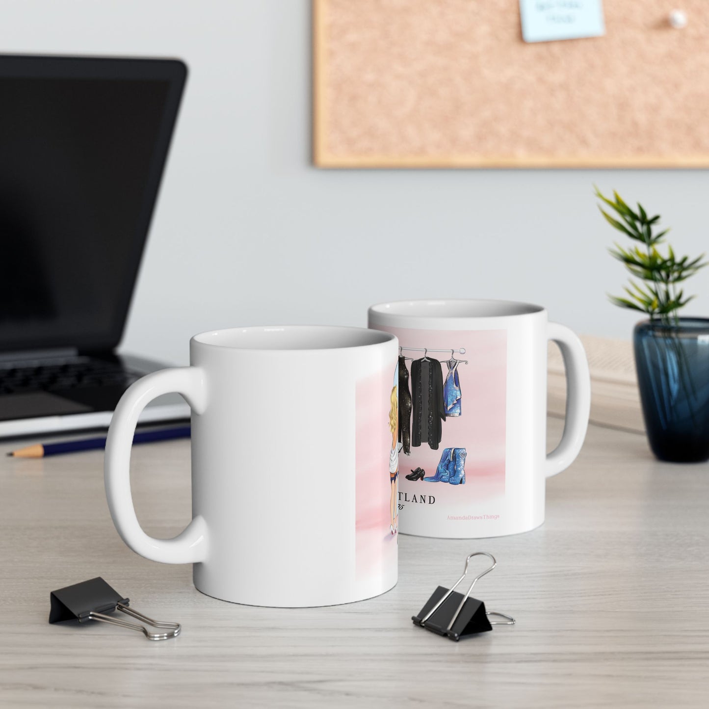 3/11 Glasgow Dressing Room Drawing Ceramic 11oz 15oz Mug