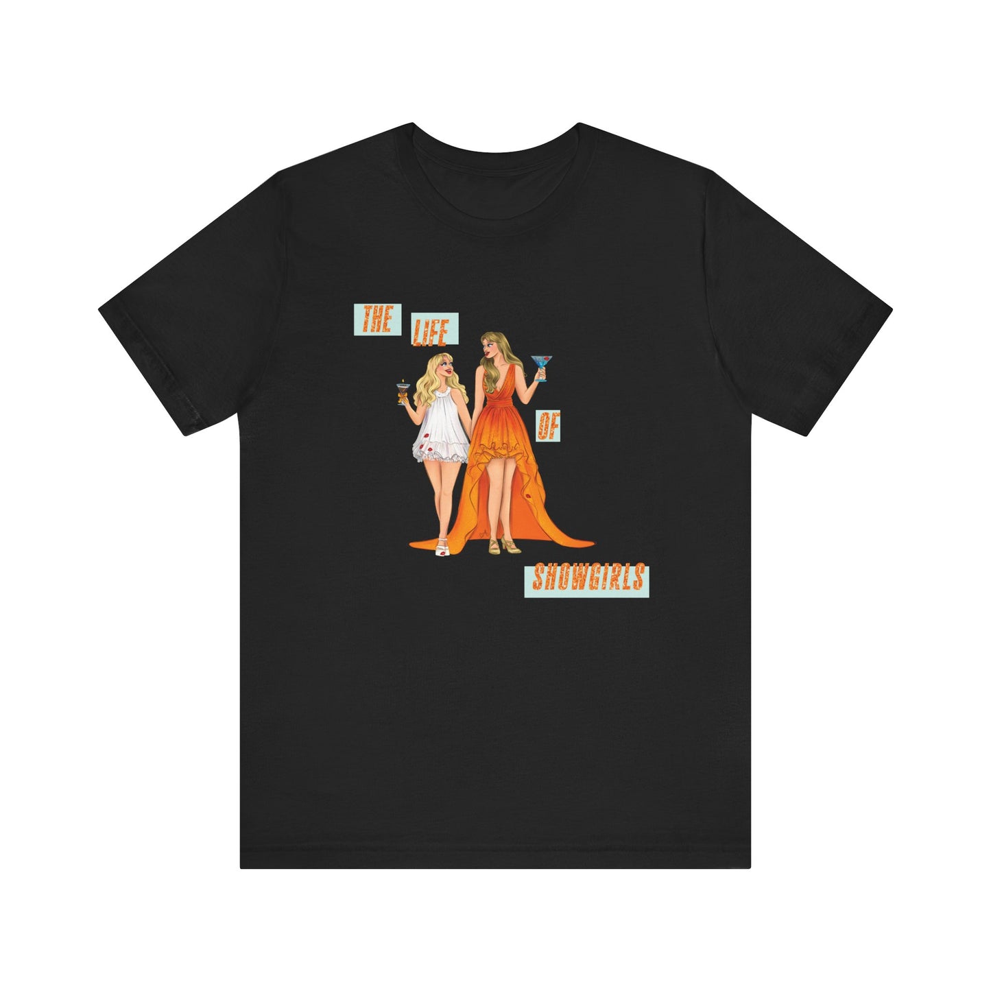 Martini Showgirls Drawing UNISEX Size Shirt