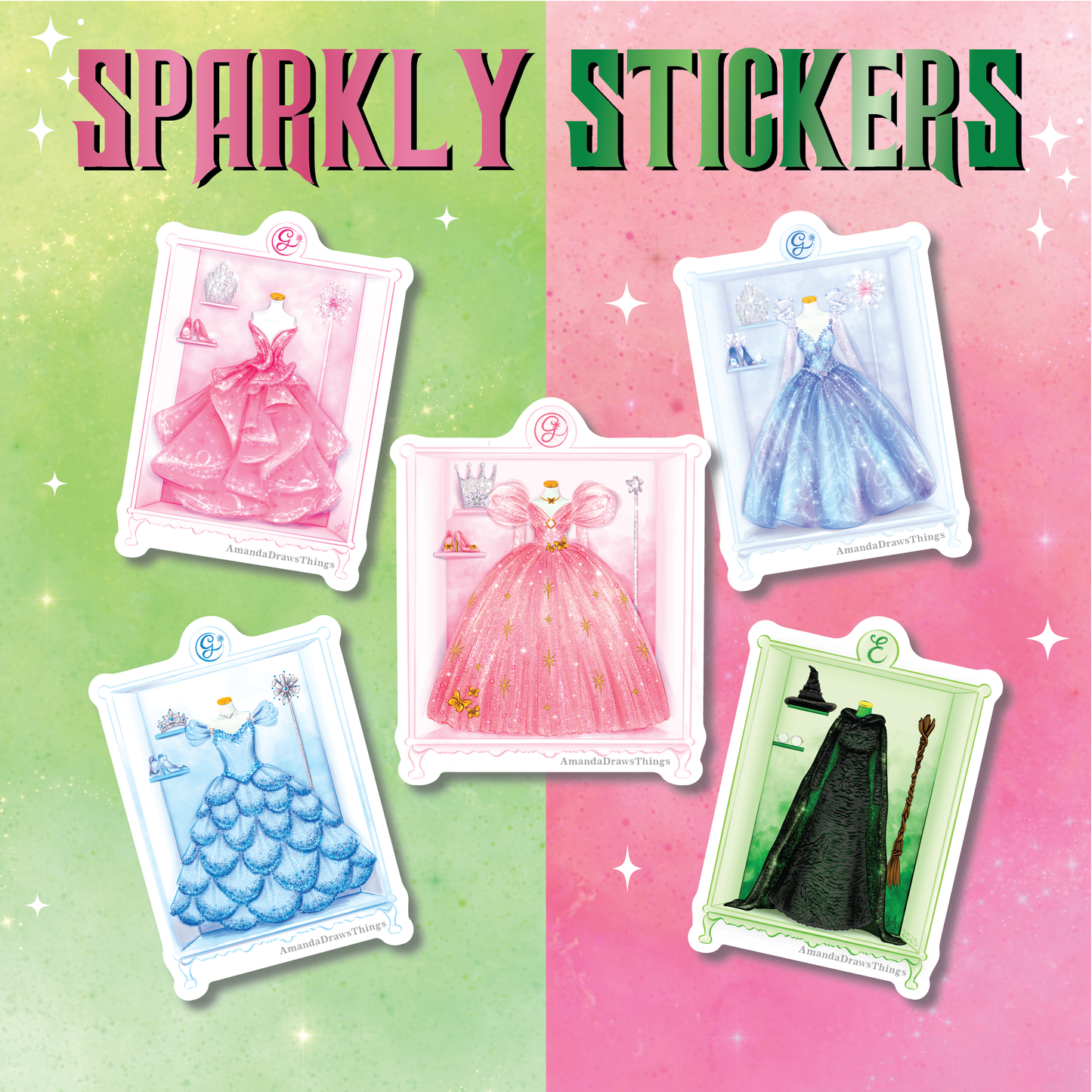 Witch Wardrobe Sticker(s)