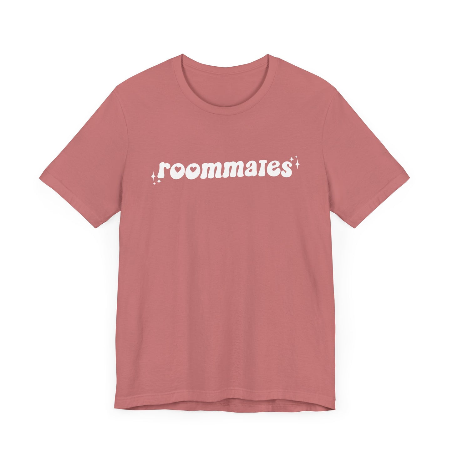 "Roommates" Bella+Canvas Unisex Size Jersey Short Sleeve Tee