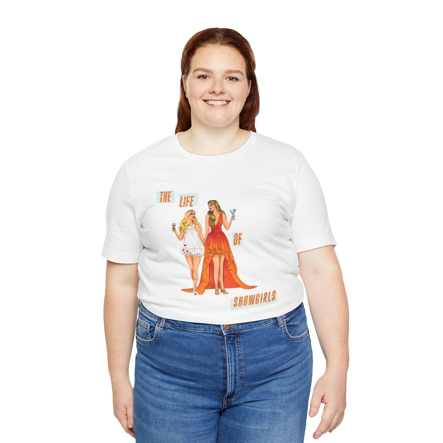 Martini Showgirls Drawing UNISEX Size Shirt