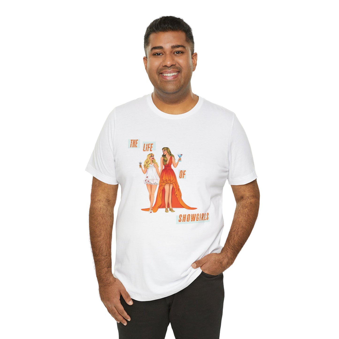 Martini Showgirls Drawing UNISEX Size Shirt