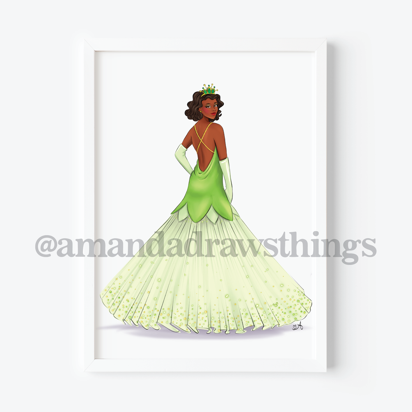 Bayou Princess Gown Art Print