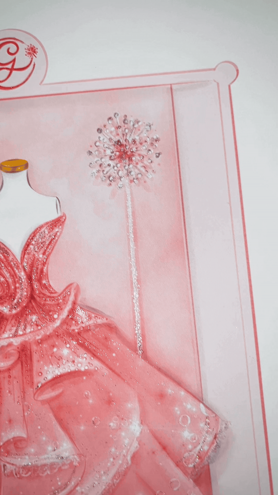 Movie Pink Good Witch Wardrobe Art Print