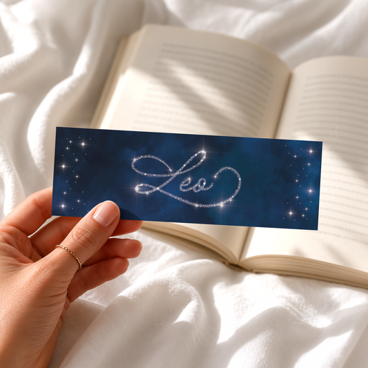 Leo Celestial Bookmark