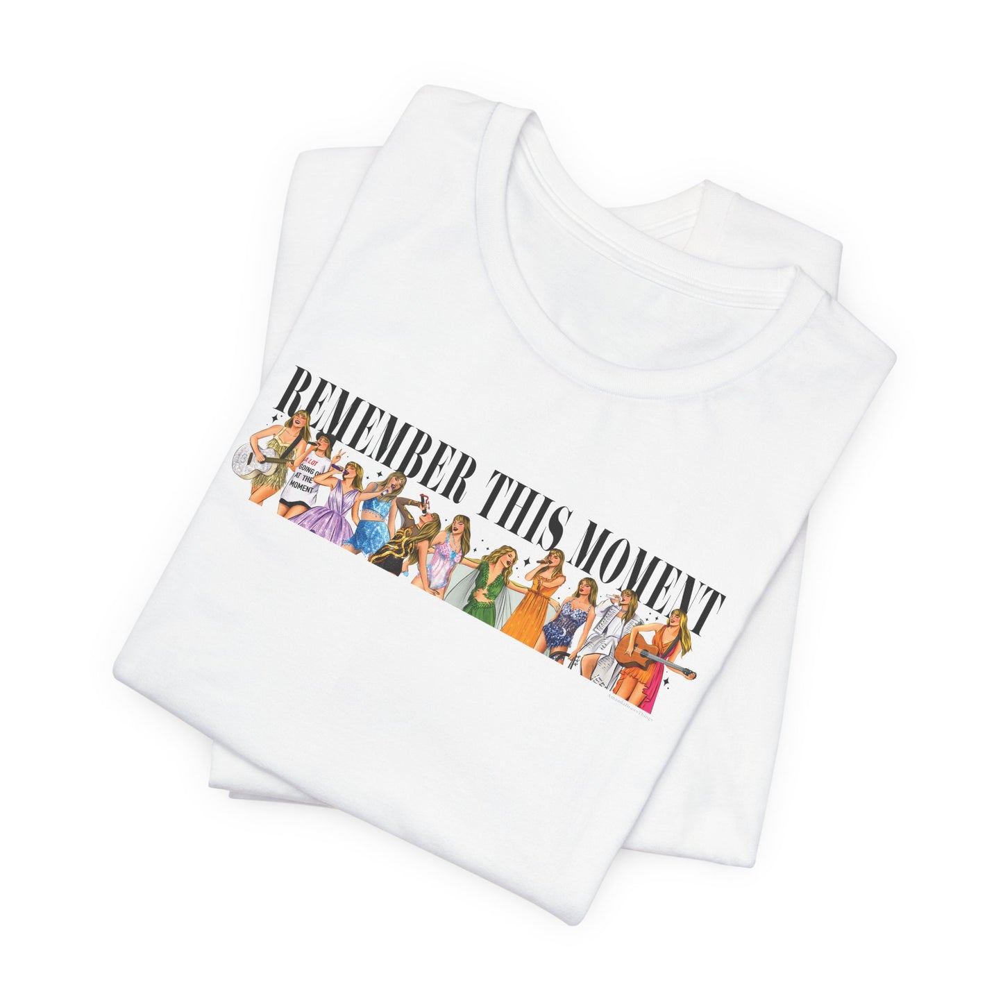 Remember This Moment Lineup Drawings Unisex Jersey Short Sleeve Tee