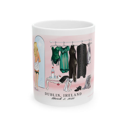 3/3 Dublin Dressing Room Drawing Ceramic 11oz 15oz Mug