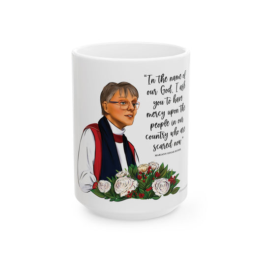 Bishop Budde Drawing Mug