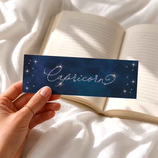 Capricorn Celestial Bookmark