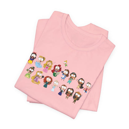Derpy Princess Lineup Unisex Shirt (Bella + Canvas)