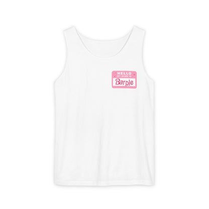 Barple Comfort Colors Brand Relaxed Fit Unisex MuscleTank Top