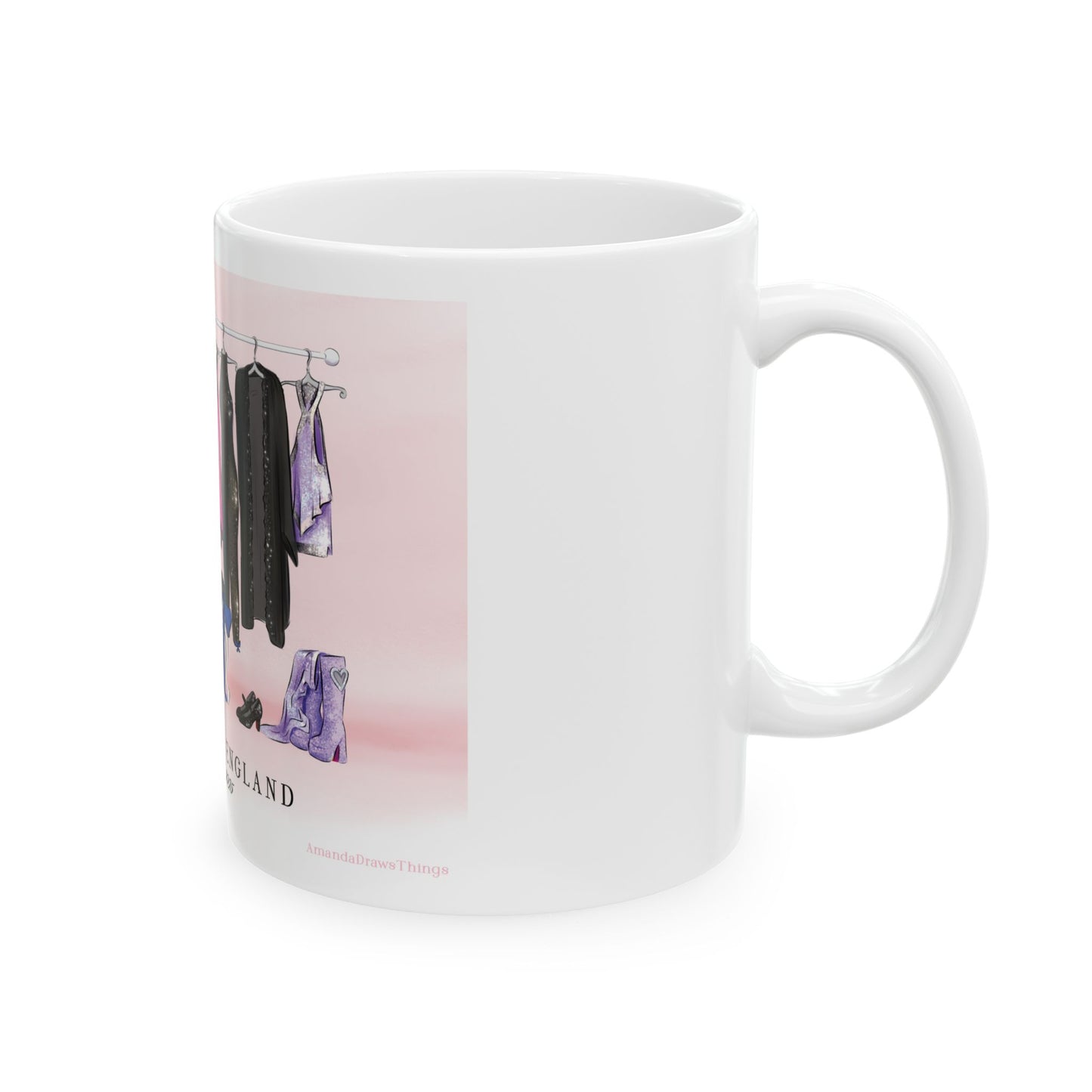 3/6 Birmingham Dressing Room Drawing Ceramic 11oz 15oz Mug