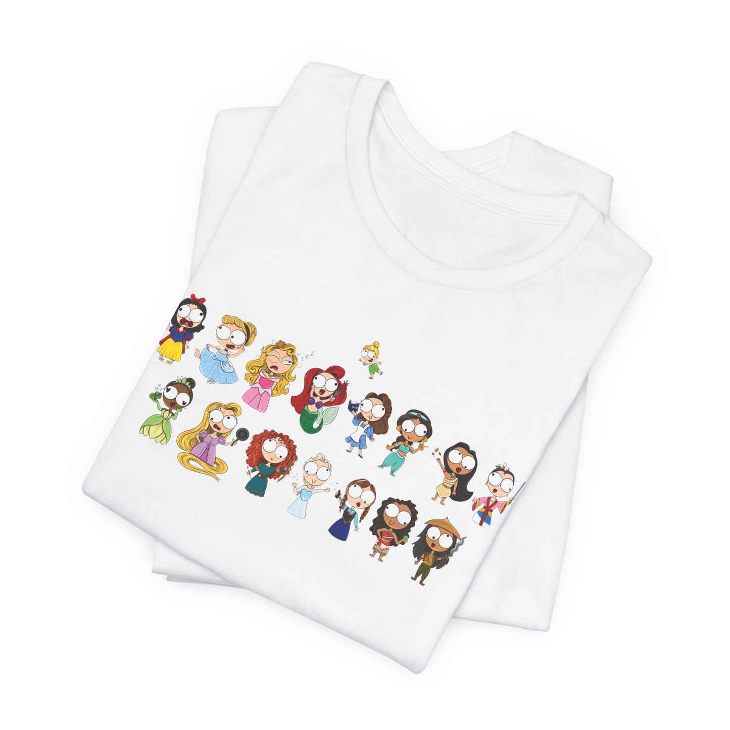 Derpy Princess Lineup Unisex Shirt (Bella + Canvas)