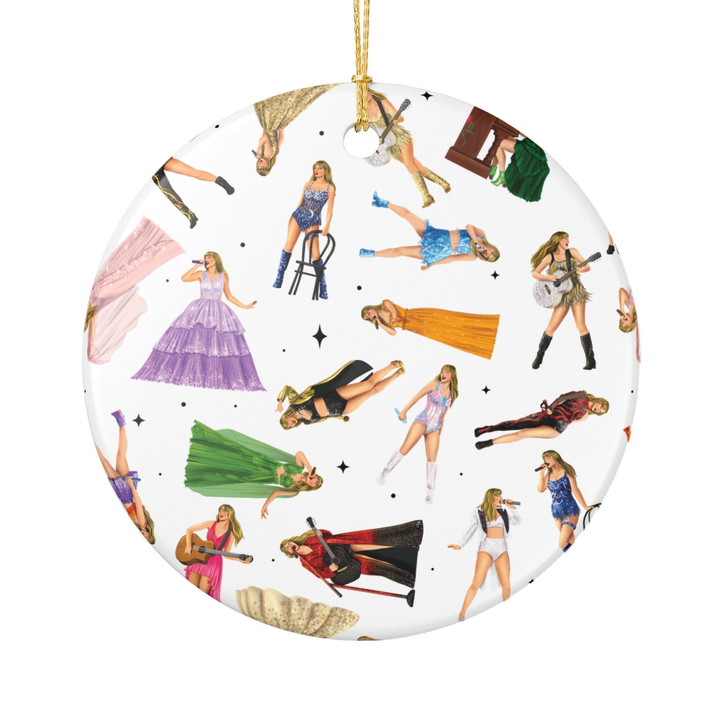 Eras Pattern Ceramic Decoration Ornament