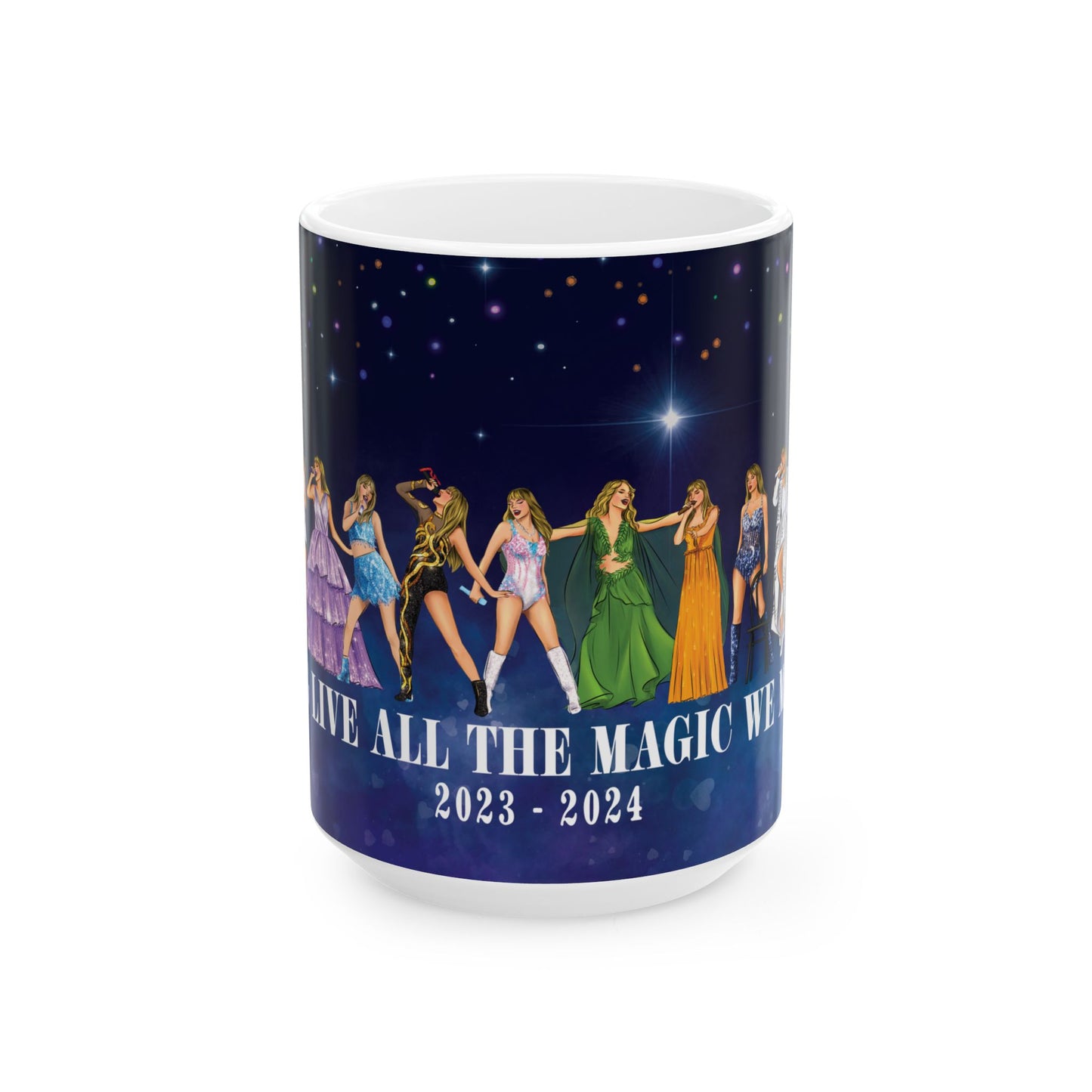 All The Magic We Made Drawings Ceramic Mug