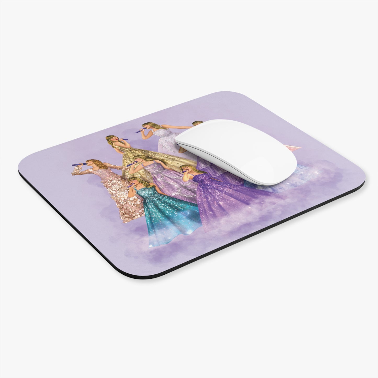 Enchanting Ball Gowns Drawings Mouse Pad