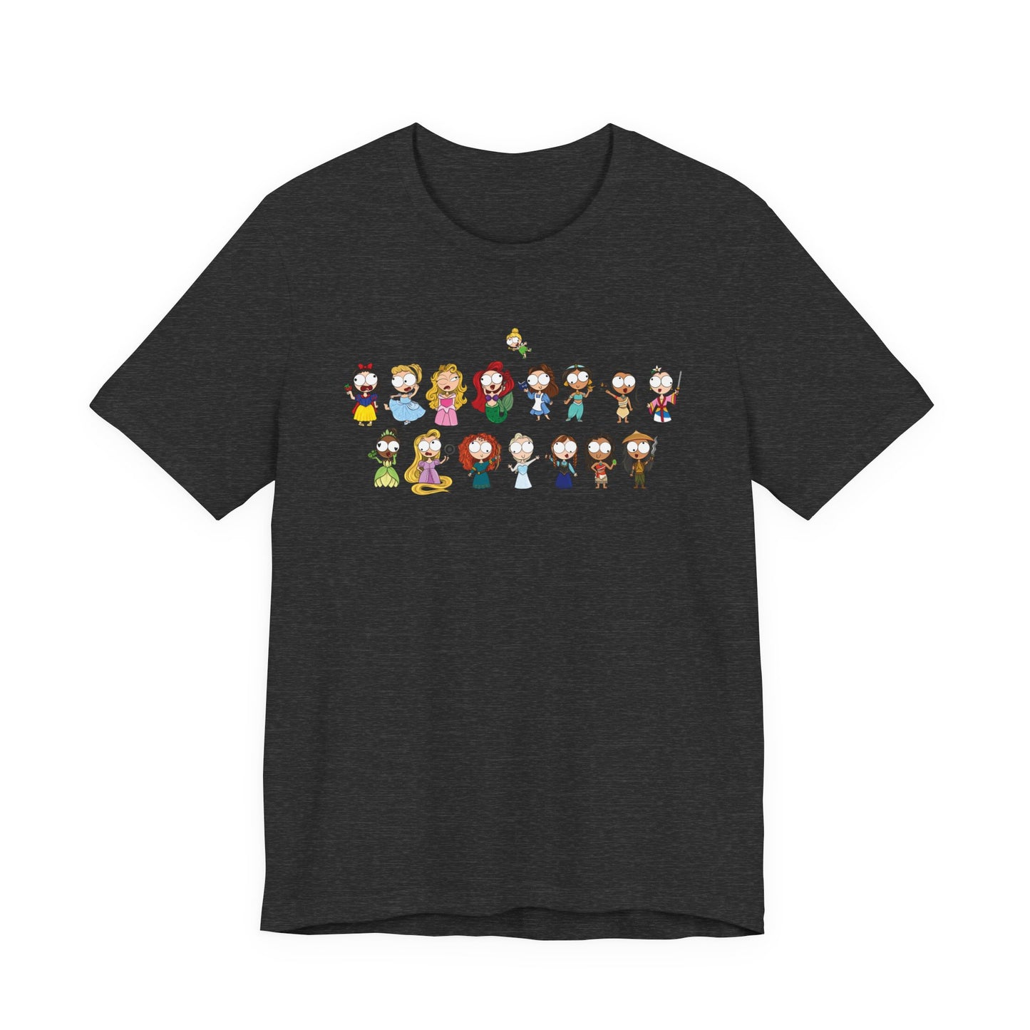 Derpy Princess Lineup Unisex Shirt (Bella + Canvas)
