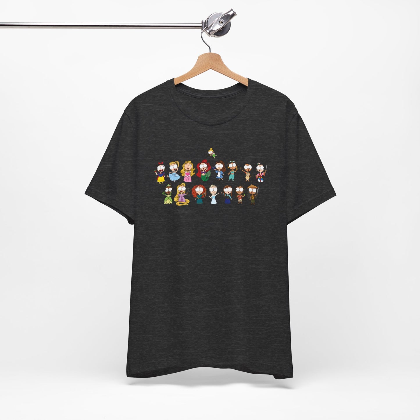 Derpy Princess Lineup Unisex Shirt (Bella + Canvas)