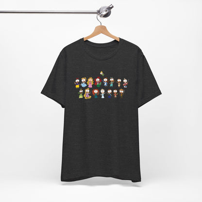 Derpy Princess Lineup Unisex Shirt (Bella + Canvas)