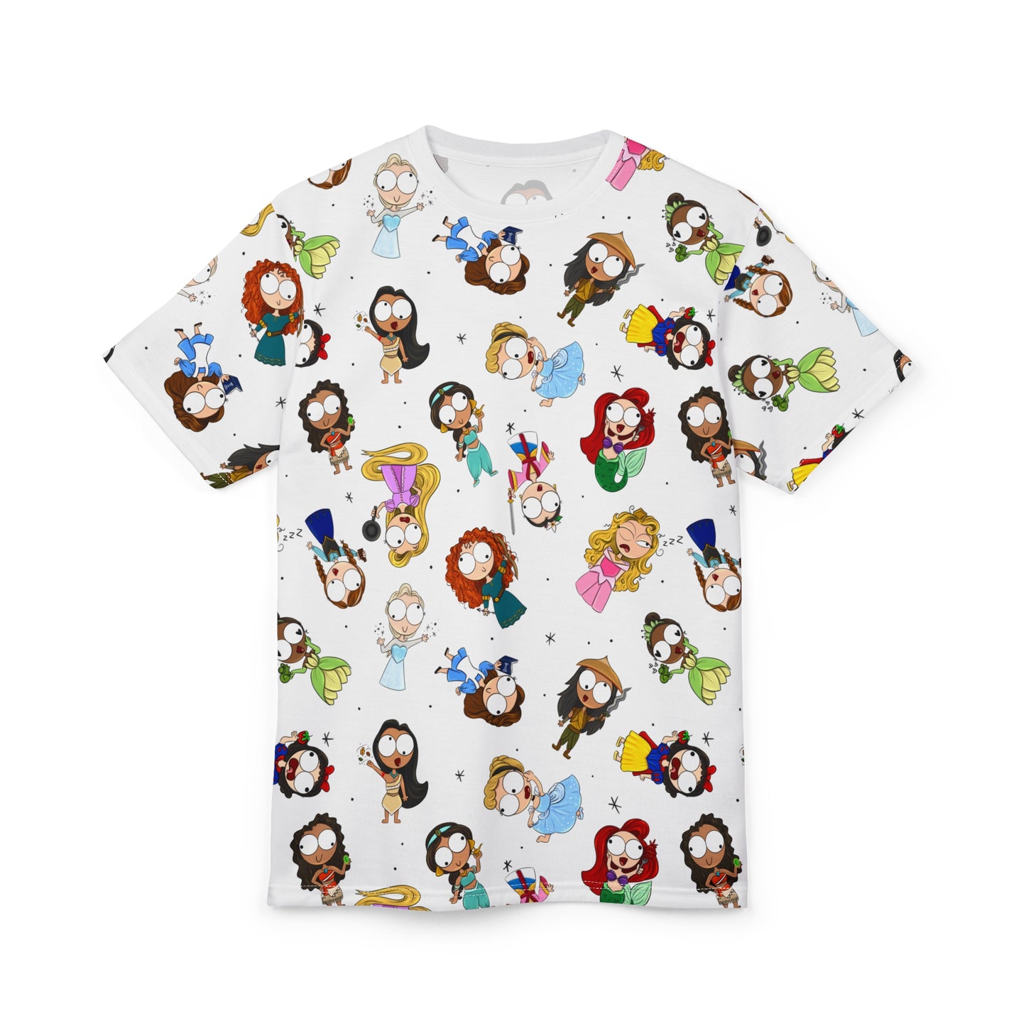 Derpy Princess Pattern Shirt (Unisex)