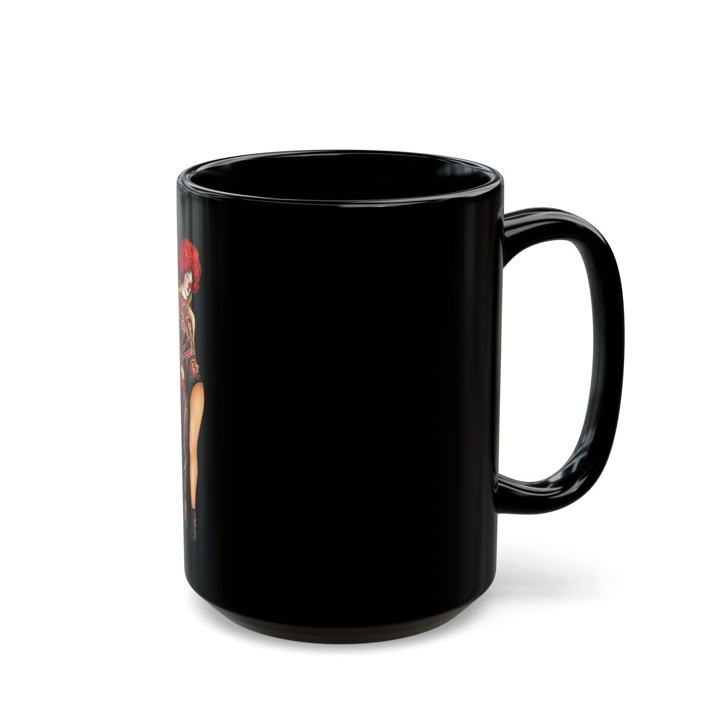 Rep Clown Red Snake Bodysuit Black Mug