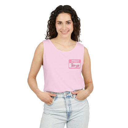 Barple Comfort Colors Brand Relaxed Fit Unisex MuscleTank Top