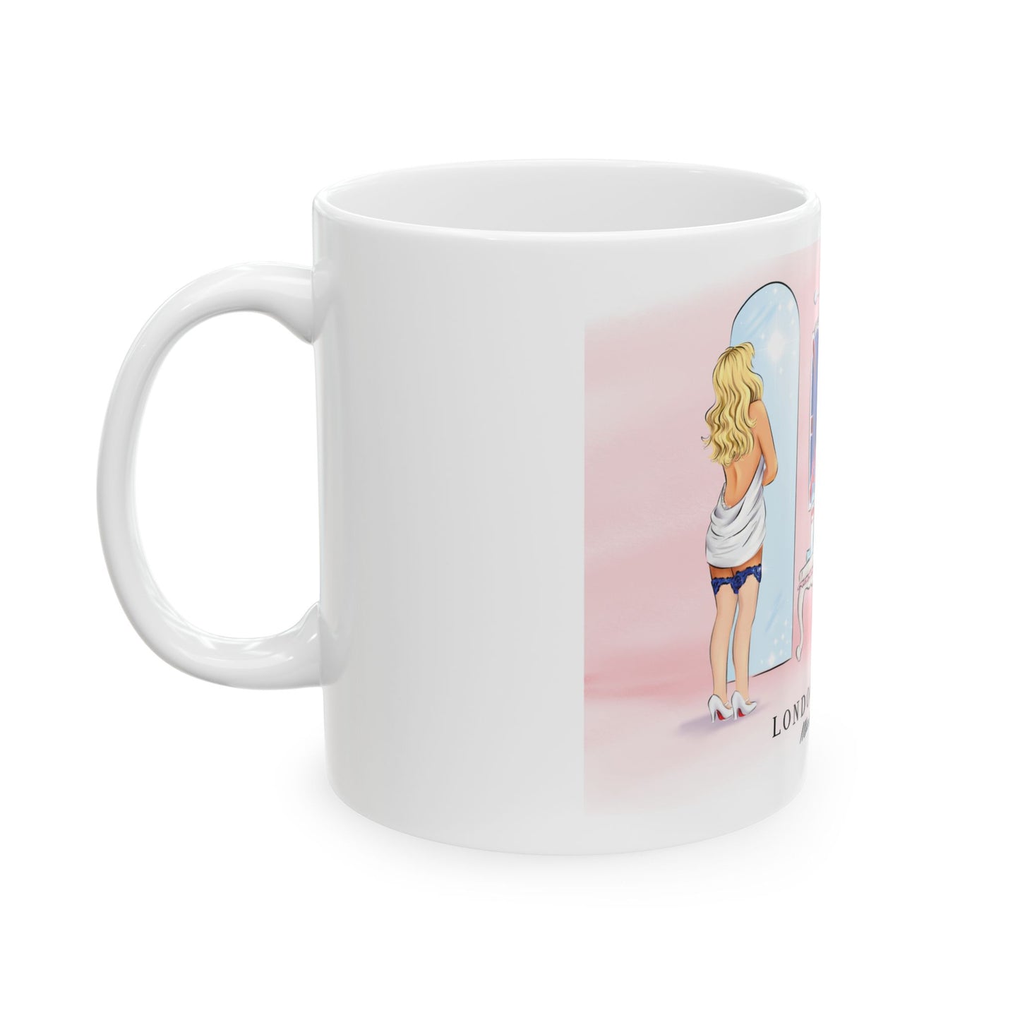 3/9 London Dressing Room Drawing Ceramic 11oz 15oz Mug