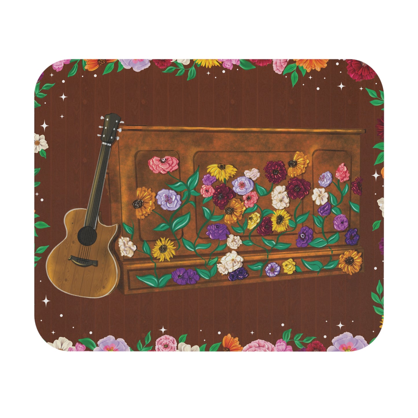 Surprise Song Instruments Drawing Mouse Pad