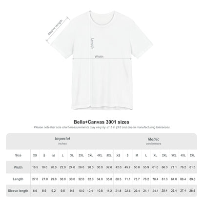 "Roommates" Bella+Canvas Unisex Size Jersey Short Sleeve Tee