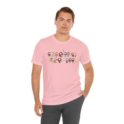 Derpy Princess Lineup Unisex Shirt (Bella + Canvas)