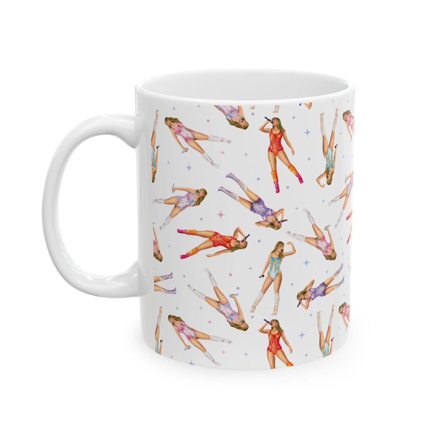 Opening Bodysuit Drawings Pattern Mug