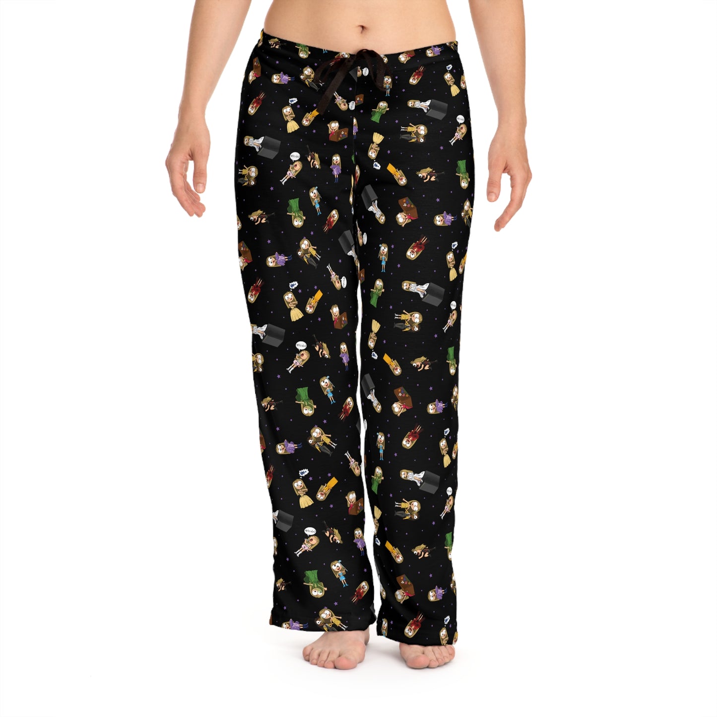 Errors Tour Drawings Pattern Women's Pajama Pants