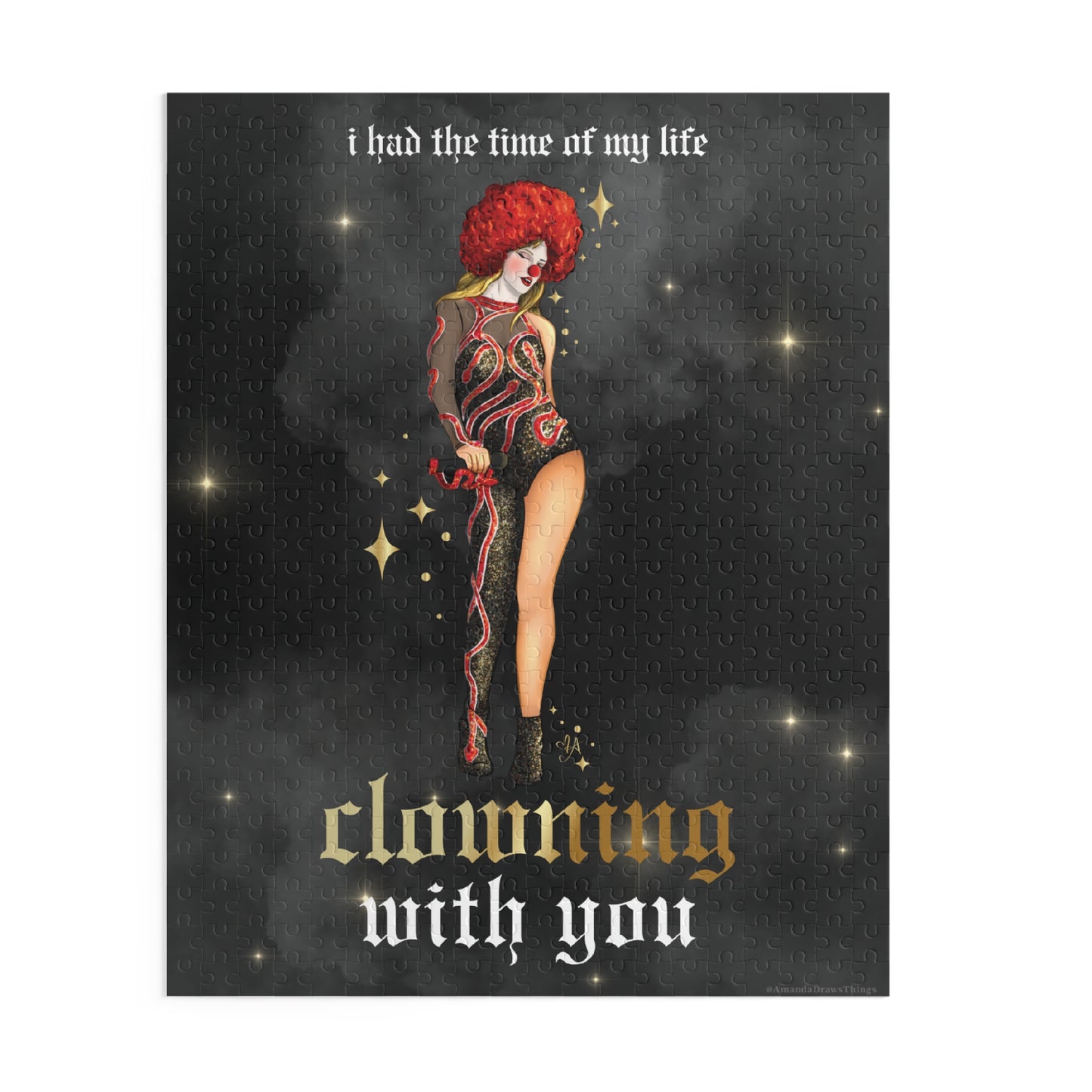 Clowning With You Artwork Puzzle