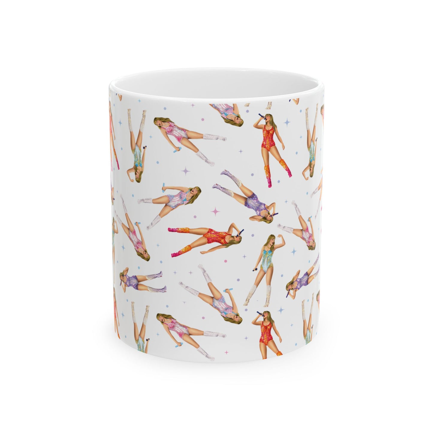 Opening Bodysuit Drawings Pattern Mug