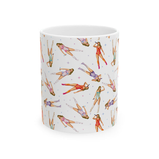 Opening Bodysuit Drawings Pattern Mug