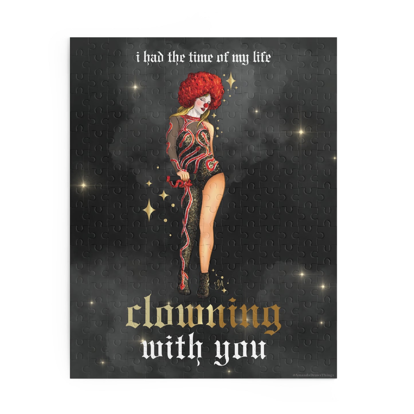 Clowning With You Artwork Puzzle