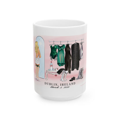 3/3 Dublin Dressing Room Drawing Ceramic 11oz 15oz Mug