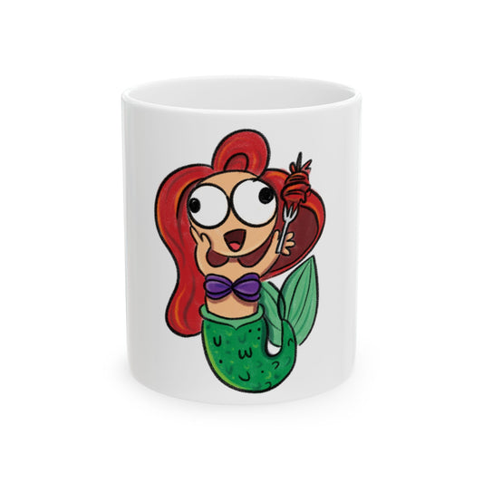 Derpy Mermaid Mug (11oz, 15oz)