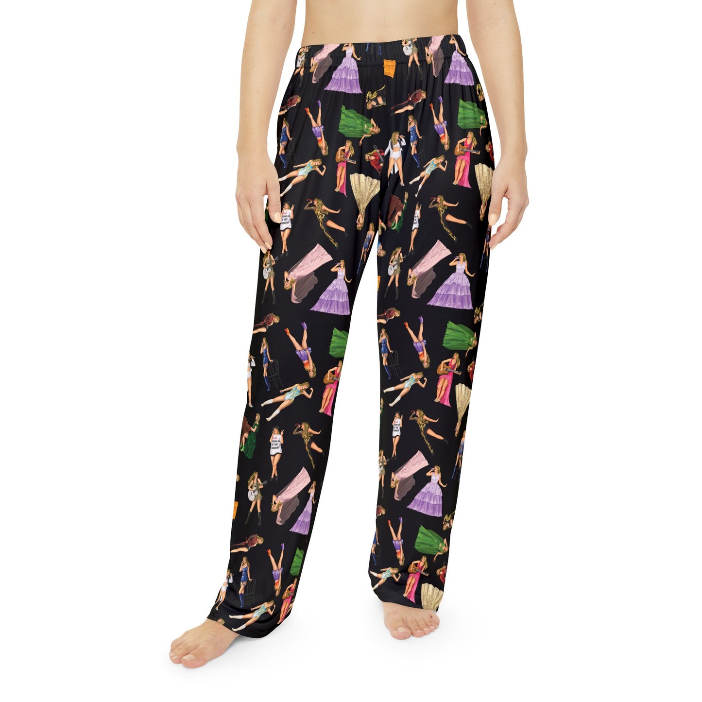 Black Eras Women's Pajama Pants