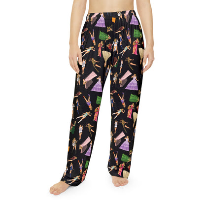 Black Eras Women's Pajama Pants