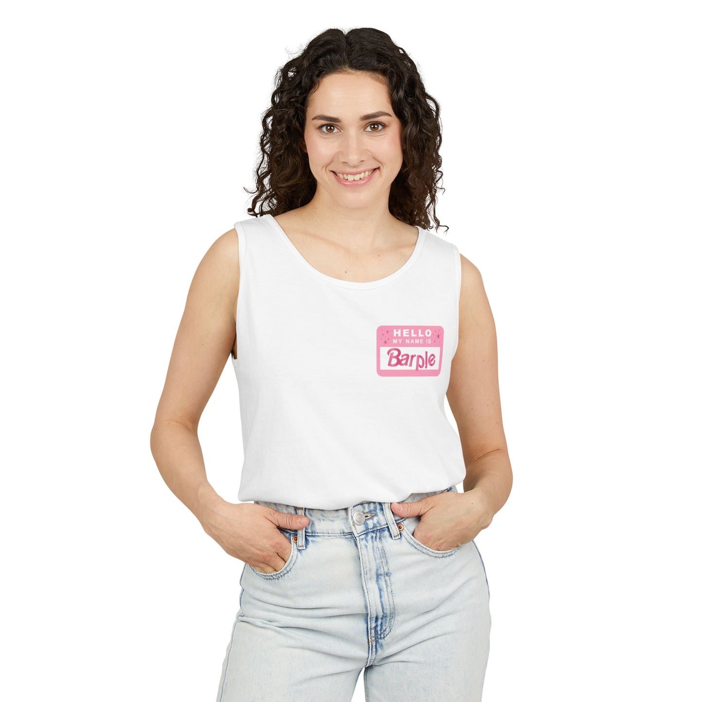 Barple Comfort Colors Brand Relaxed Fit Unisex MuscleTank Top