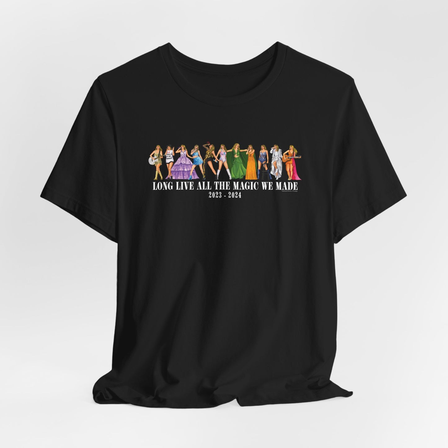 Long Live Lineup Drawings Unisex Jersey Short Sleeve Tee