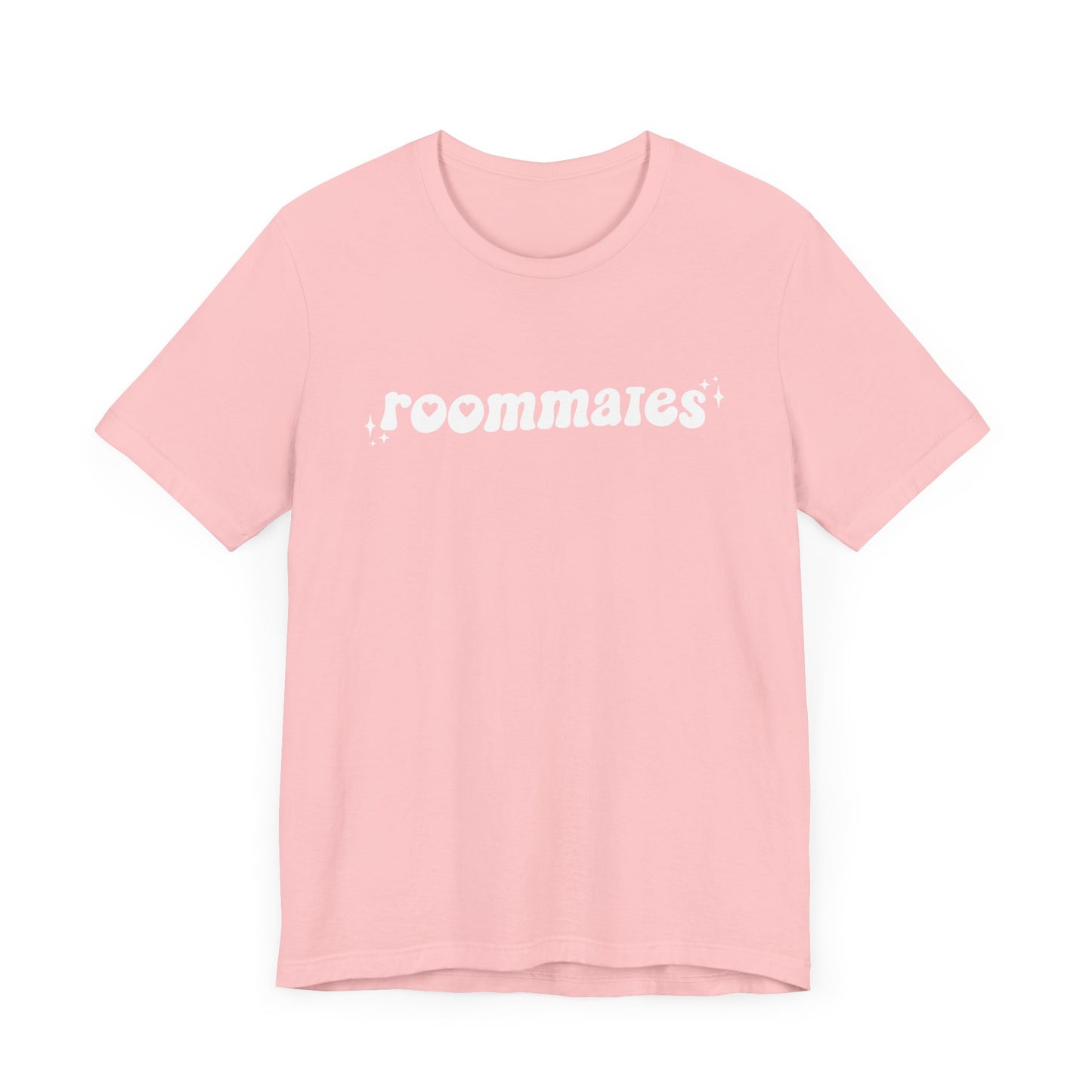 "Roommates" Bella+Canvas Unisex Size Jersey Short Sleeve Tee