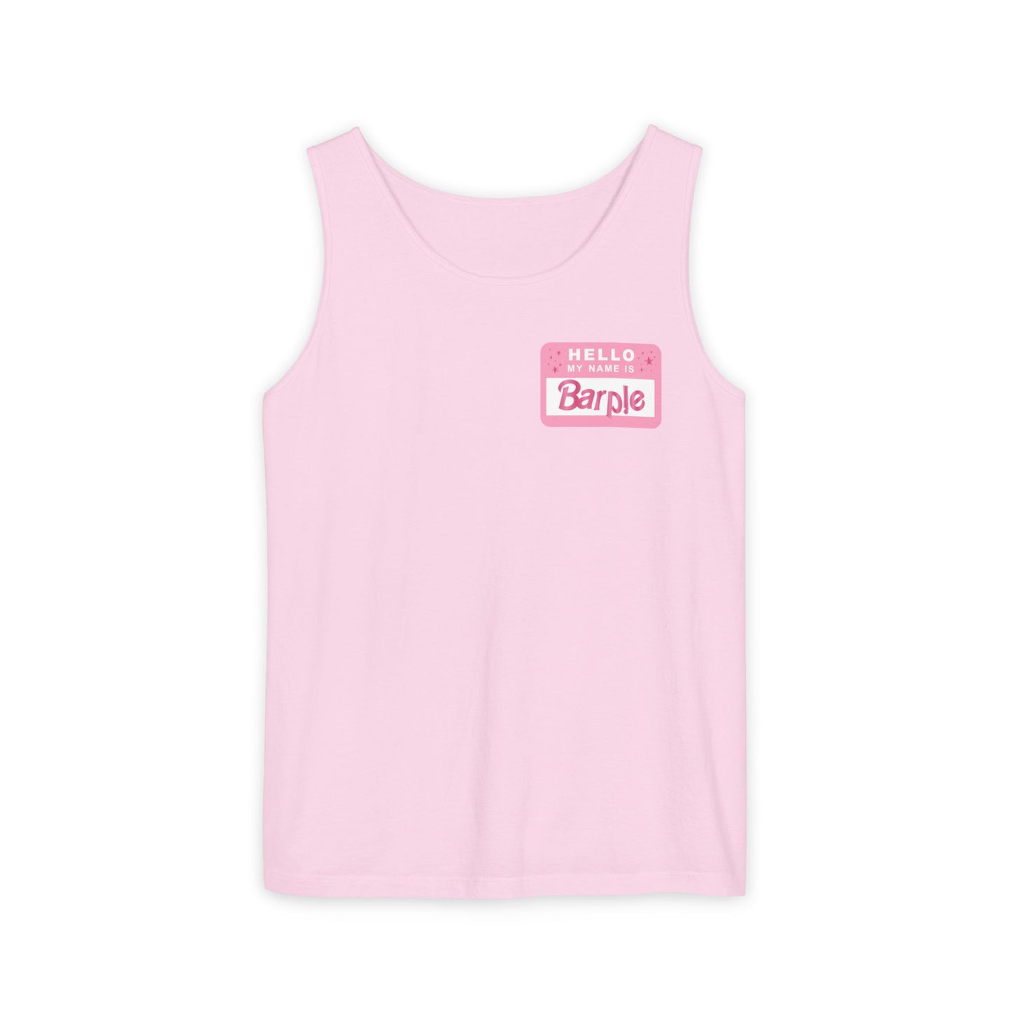 Barple Comfort Colors Brand Relaxed Fit Unisex MuscleTank Top