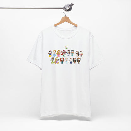 Derpy Princess Lineup Unisex Shirt (Bella + Canvas)