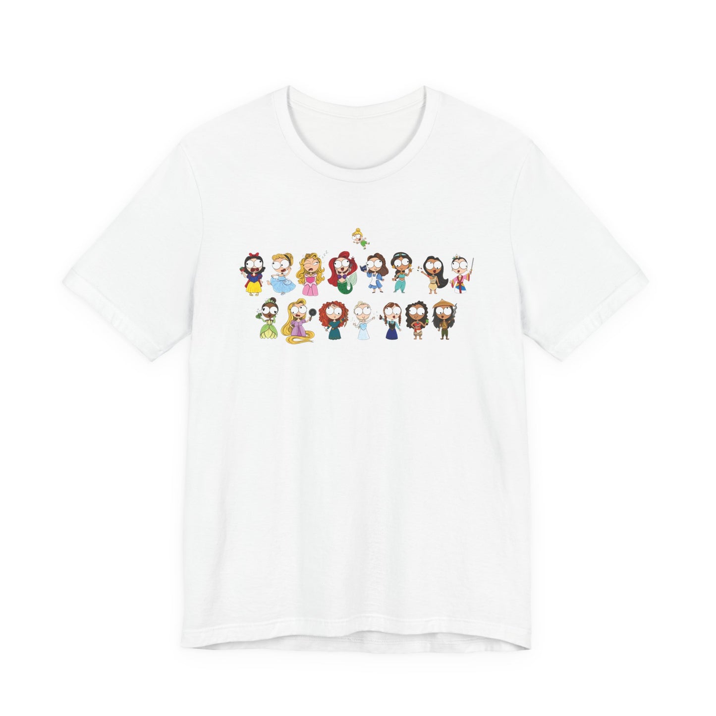 Derpy Princess Lineup Unisex Shirt (Bella + Canvas)
