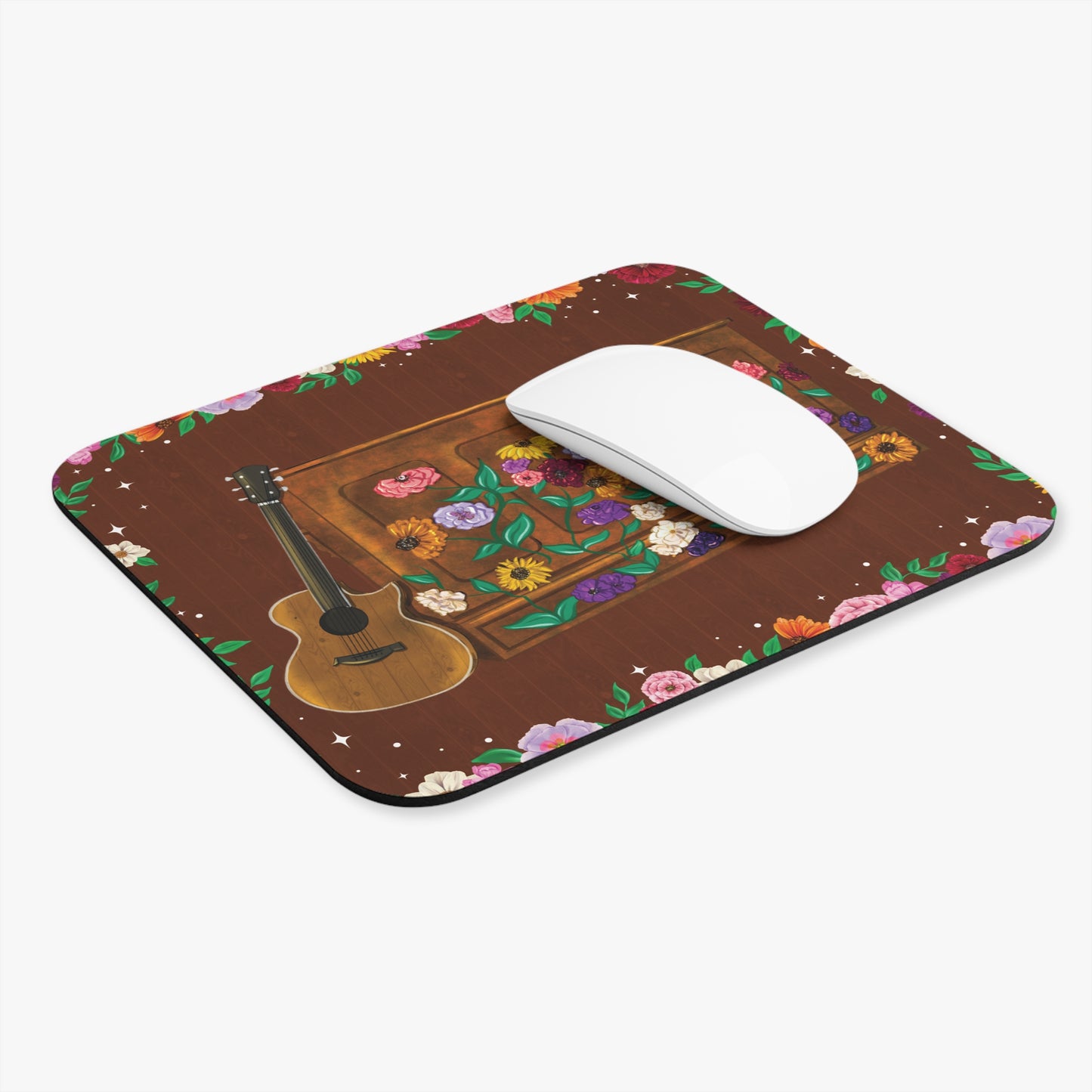 Surprise Song Instruments Drawing Mouse Pad