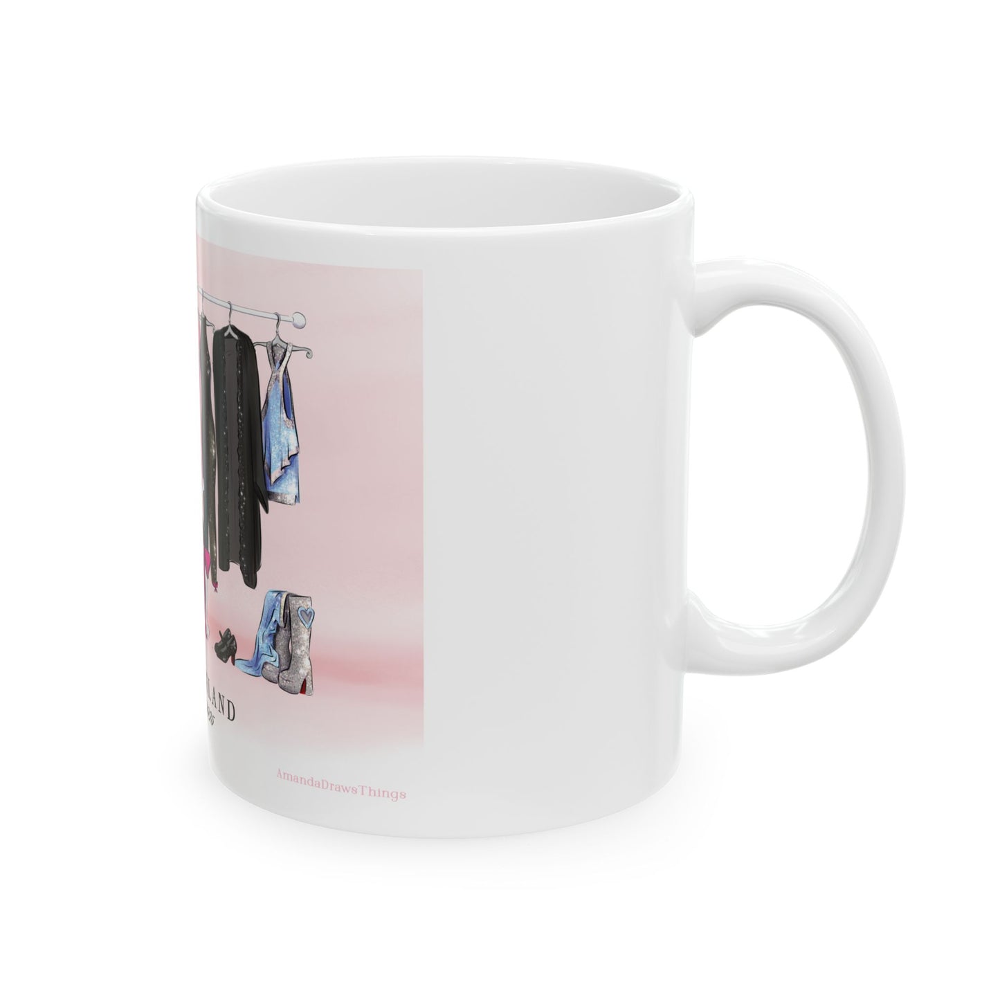 3/4 Dublin Dressing Room Drawing Ceramic 11oz 15oz Mug